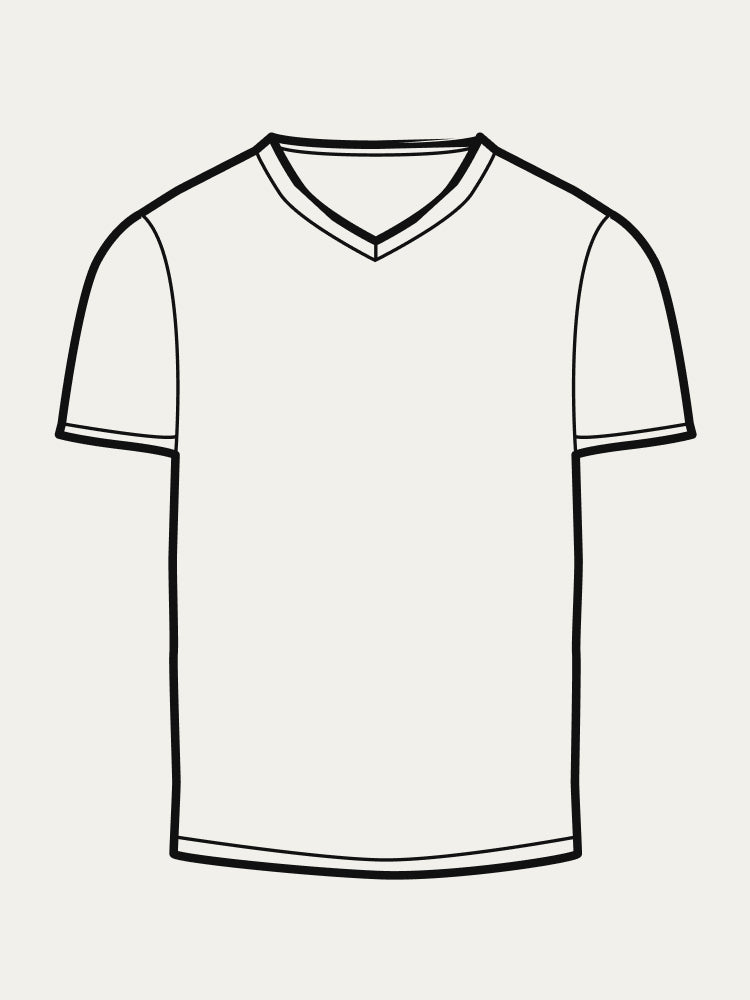 wearing V-Neck Men's Tee Mystery Offer