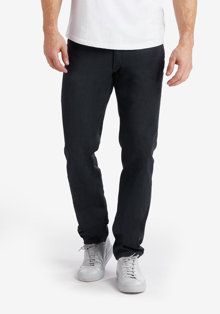 Men wearing Midnight Slim Mercer Jeans