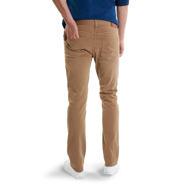 Men wearing Khaki Mott&Bow | Slim Mercer Jeans tt
