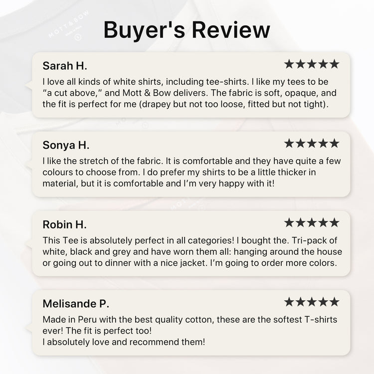 Women wearing White Mott&Bow | Fitted Crew Marcy Tee tt