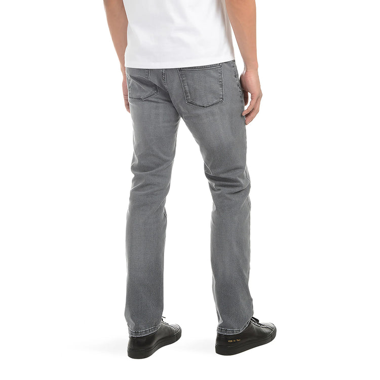 Men wearing Stone Medium Gray Mott&Bow | Slim Stone Jeans tt