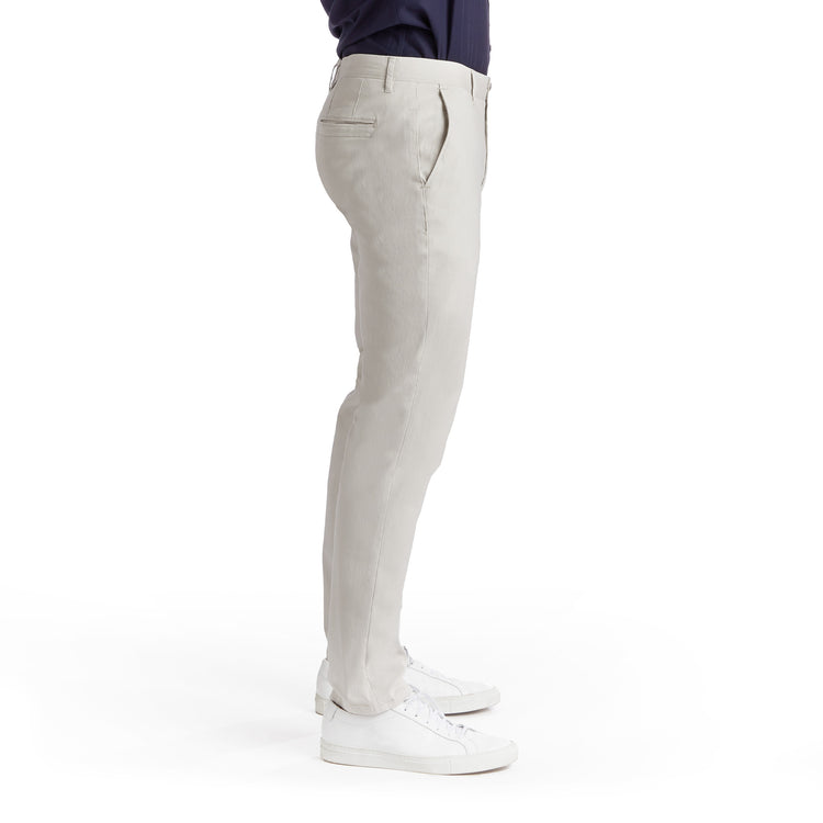 Men wearing Beige Everyday Comfort Chino Slim Pants