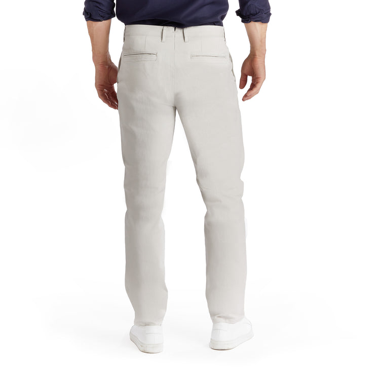 Men wearing Beige Everyday Comfort Chino Slim Pants