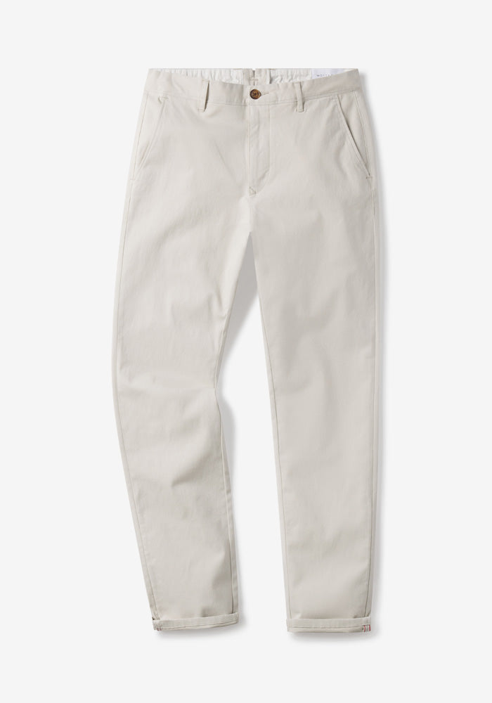 Men wearing Beige Everyday Comfort Chino Slim Pants