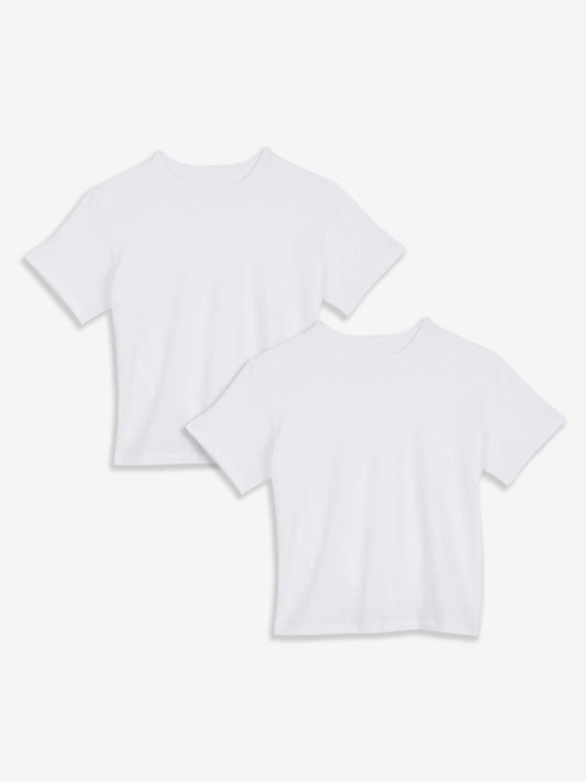 The Cotton Boxy Crew Tee 2-Pack tees