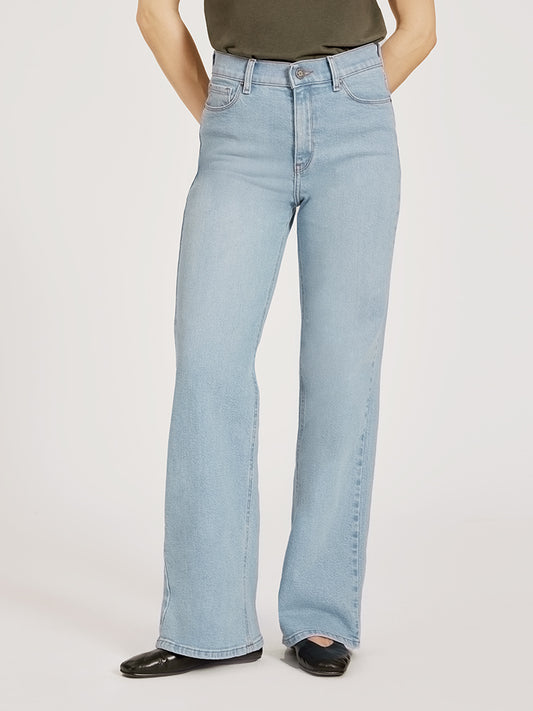 High Rise Wide Leg Hubert jeans