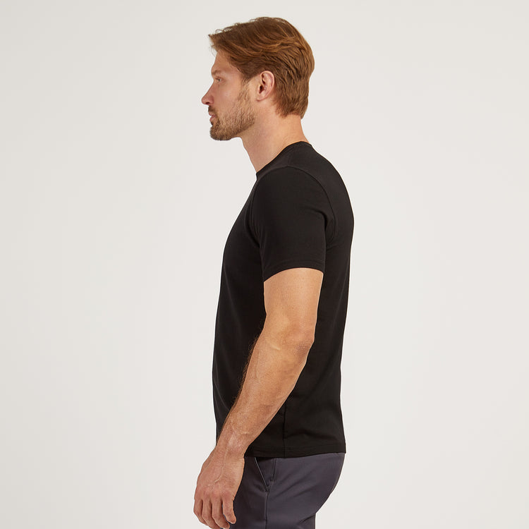 Men wearing Negro Luxe Stretch Tee