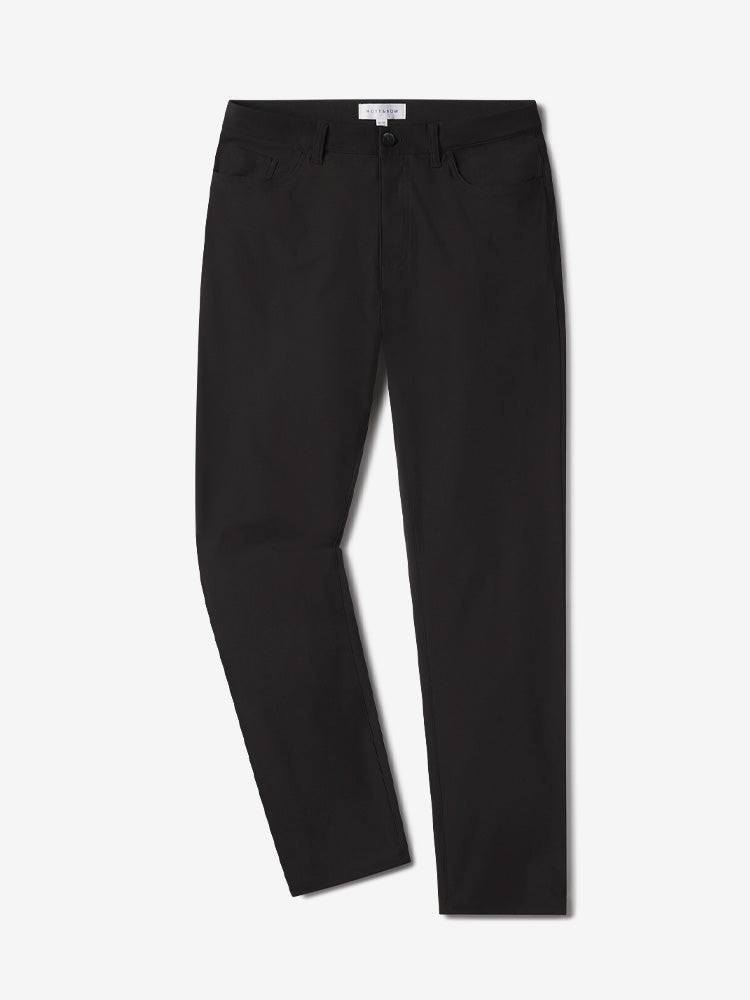 Men wearing Black 5 Pocket Travel Pants