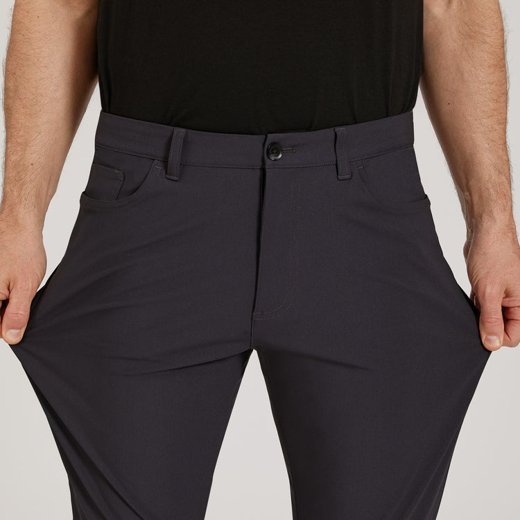 Men wearing Granite 5 Pocket Travel Pants