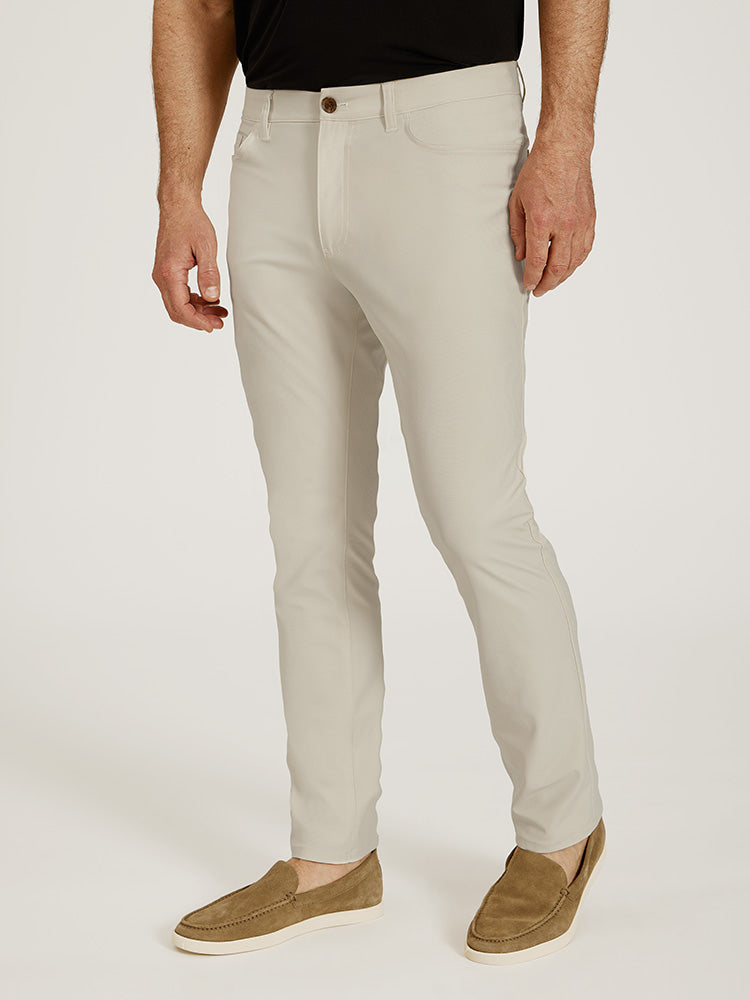 Men wearing Stone 5 Pocket Travel Pants