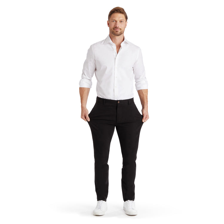 Men wearing Negro Everyday Comfort Chino Slim Pants