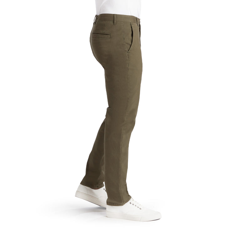 Men wearing Green Everyday Comfort Chino Slim Pants