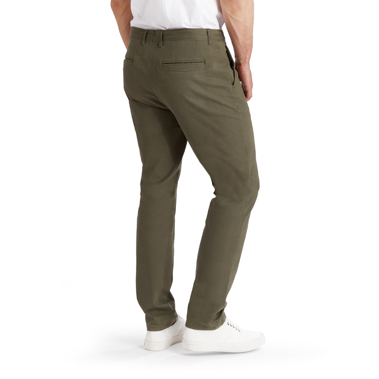 Men wearing Green Everyday Comfort Chino Slim Pants