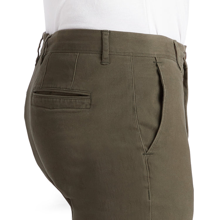 Men wearing Green Everyday Comfort Chino Slim Pants