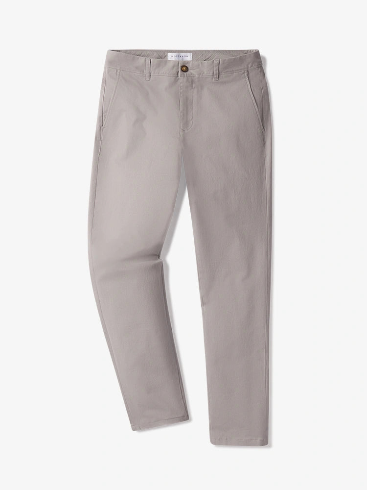 Men wearing Silver Everyday Comfort Chino Slim Pants