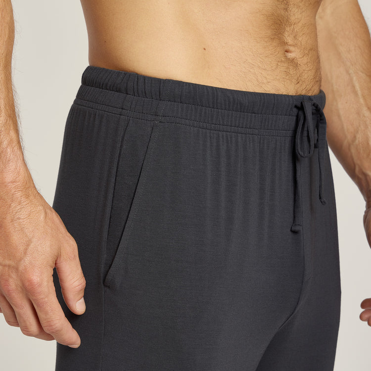 Men wearing Dark Gray Pajama Pants