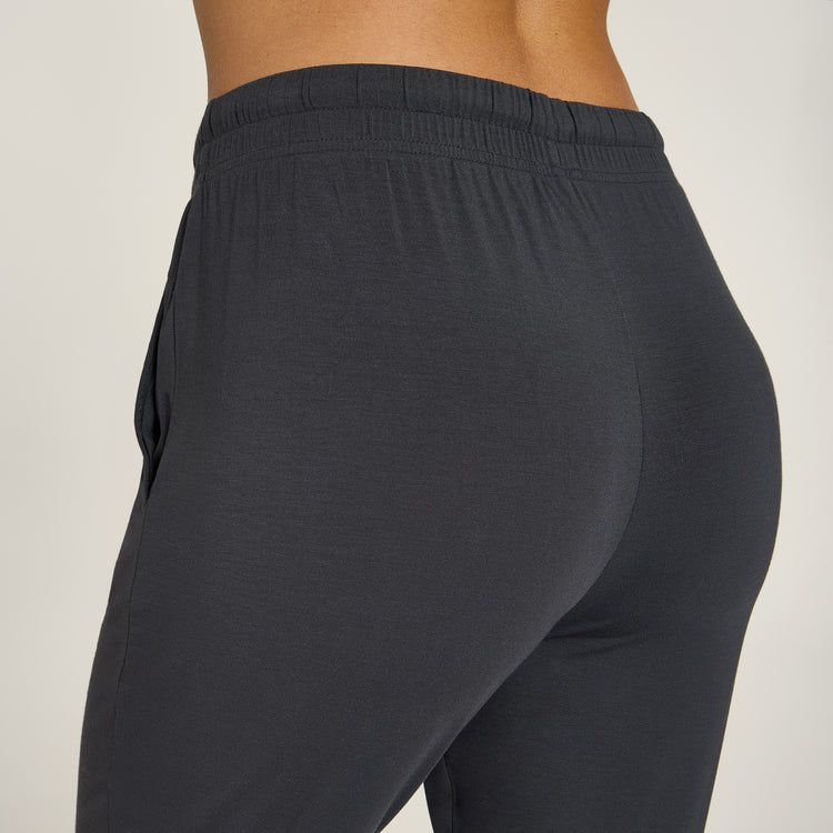 Women wearing Dark Gray Pajama Pants