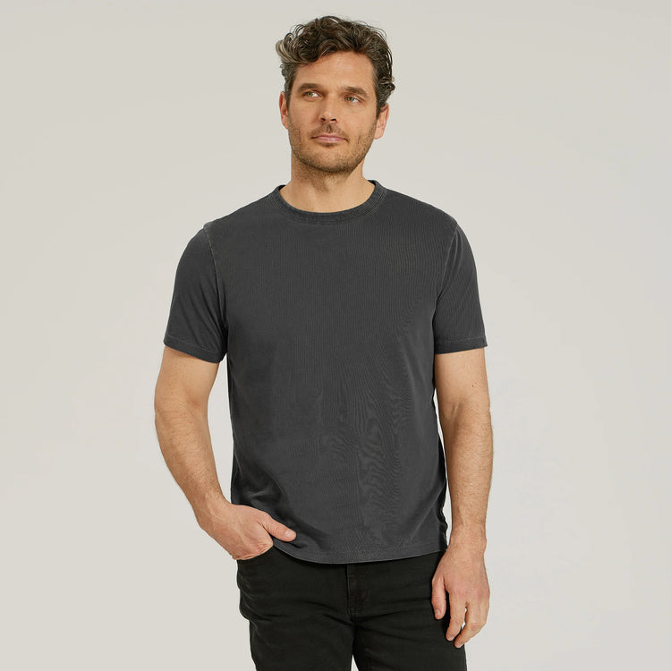 wearing Black Mott&Bow | Classic Crew Driggs Tee tt