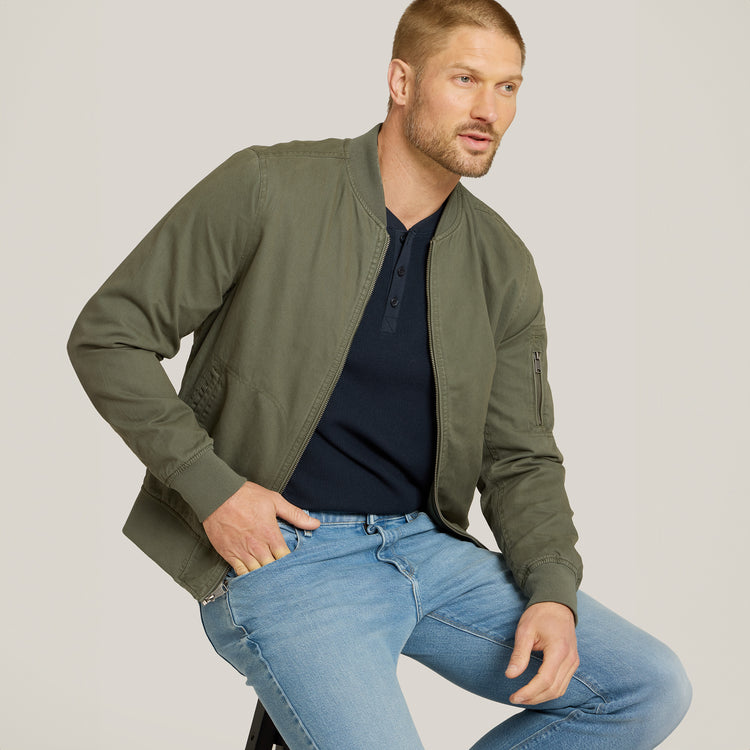 Men wearing Pale Indigo Slim Hubert Jeans