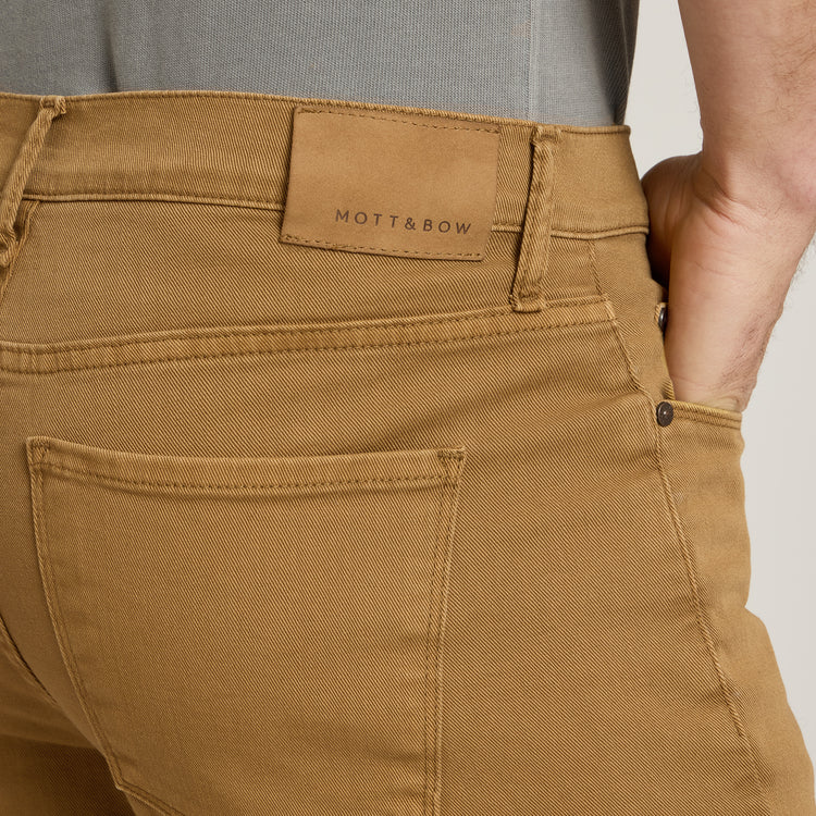 Men wearing Khaki Straight Mercer Jeans