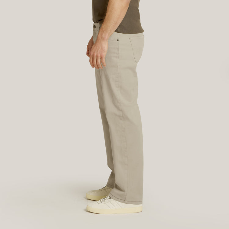 Men wearing Light Khaki Straight Mercer Jeans