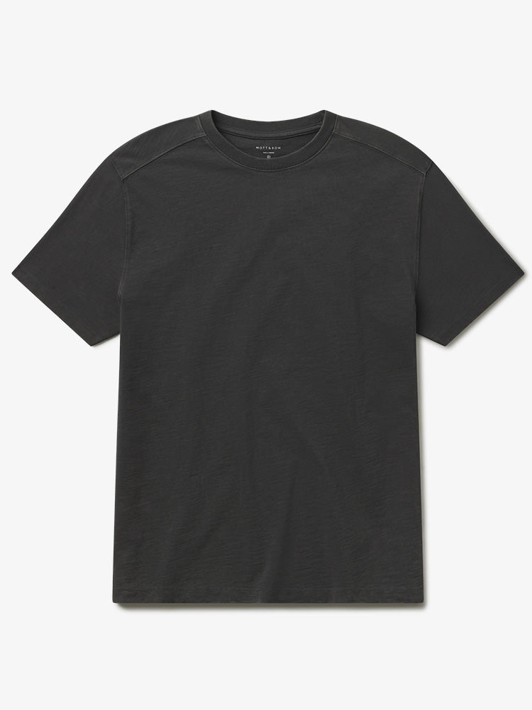 Men wearing Vintage Gray Cotton Jersey Oversized Tee