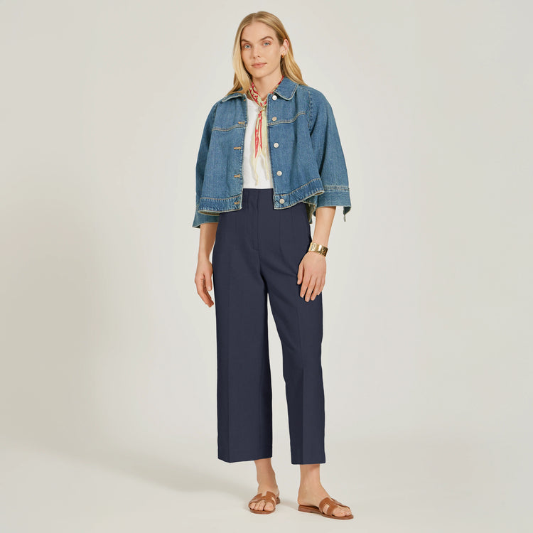 Women wearing White Rib Tank