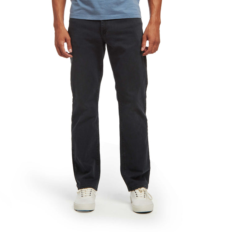Men wearing Medium/Dark Gray Straight Stone Jeans