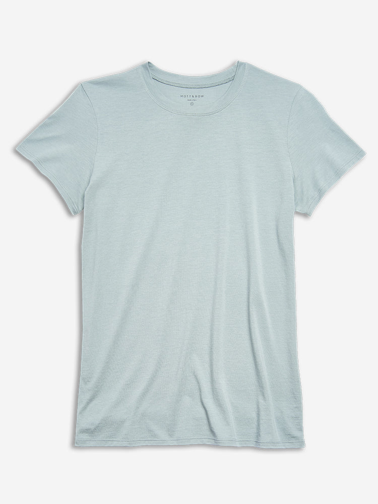 Women wearing Vine Fitted Crew Marcy Tee