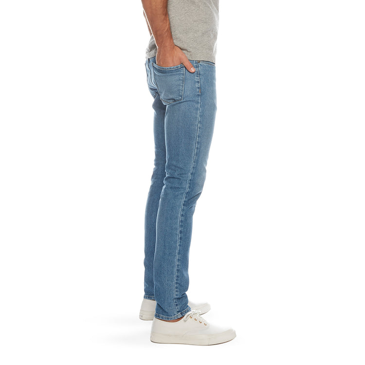 Men wearing Light Blue Skinny Benson Jeans