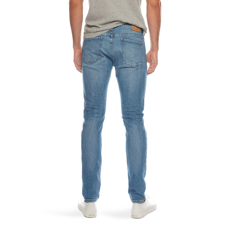 Men wearing Light Blue Skinny Benson Jeans