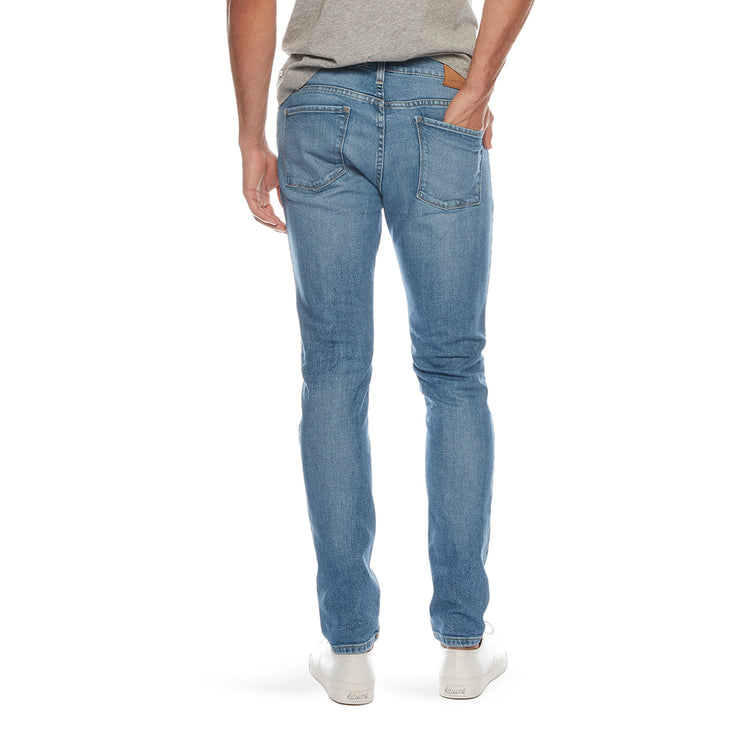 Men wearing Light Blue Skinny Benson Jeans