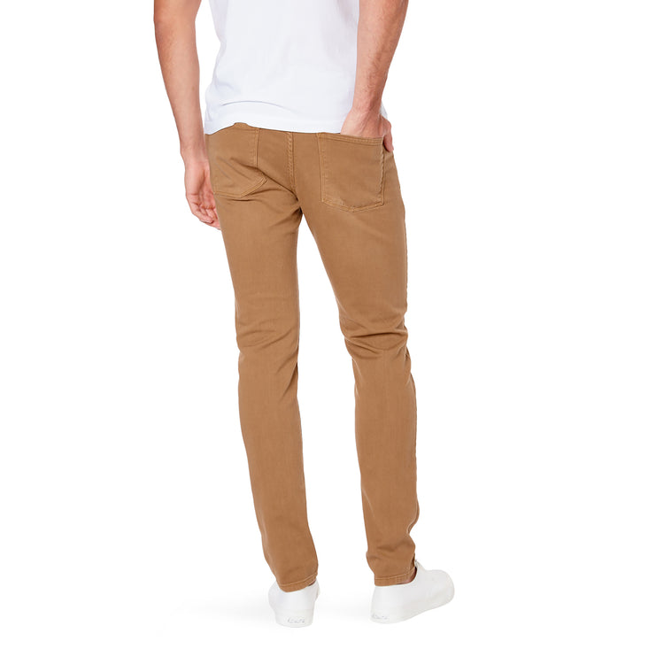Men wearing Khaki Skinny Mercer Jeans