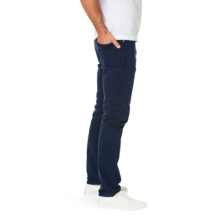 Men wearing Blue Skinny Mercer Jeans