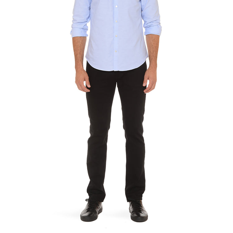 Men wearing Black Slim Barclay Jeans
