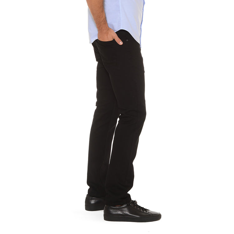 Men wearing Black Slim Barclay Jeans