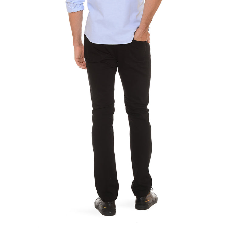 Men wearing Black Slim Barclay Jeans