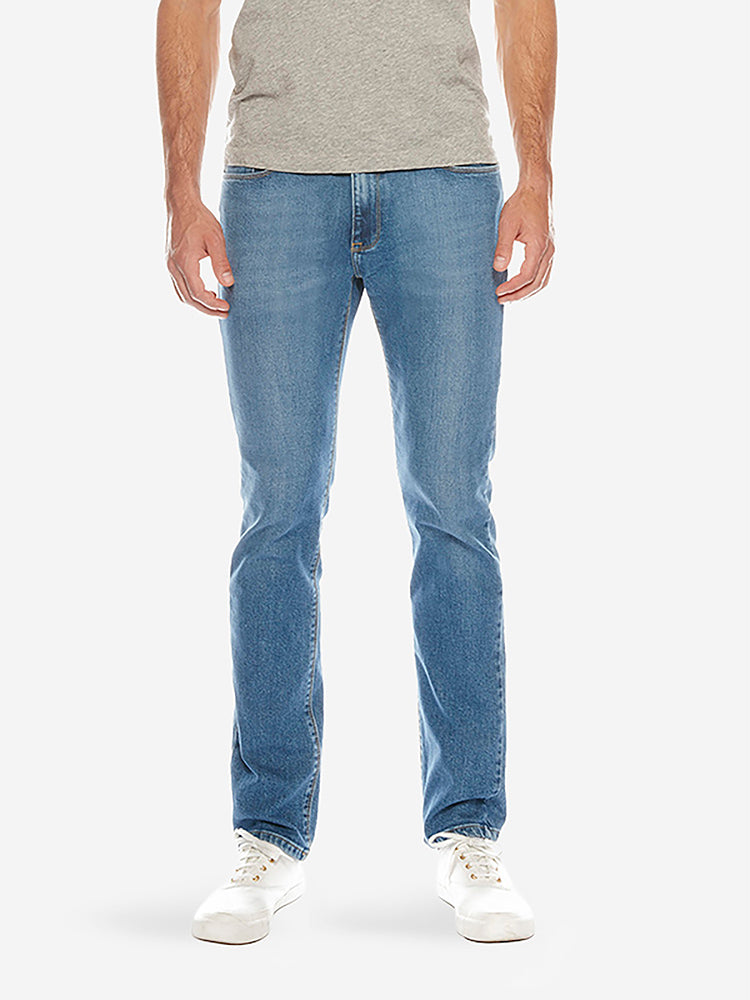 Men wearing Light Blue Slim Benson Jeans