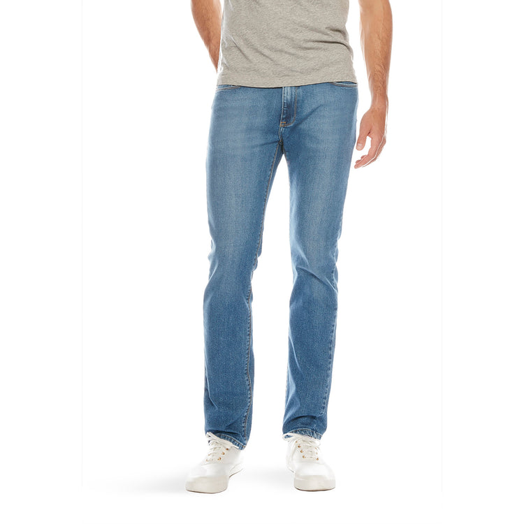 Men wearing Light Blue Slim Benson Jeans