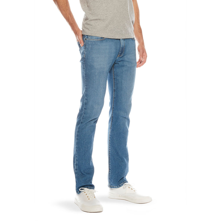 Men wearing Light Blue Slim Benson Jeans