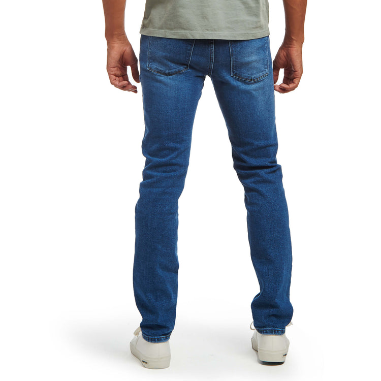 Men wearing Azul medio Slim Hubert Jeans