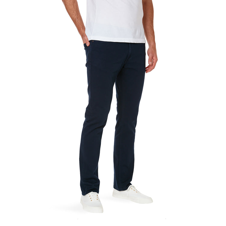Men wearing Navy Slim Mercer Jeans