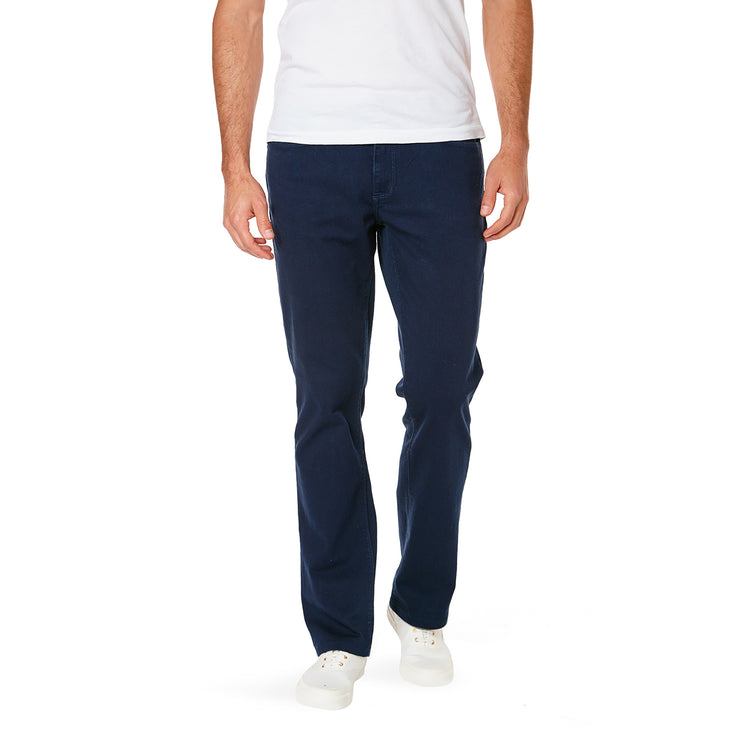 Men wearing Blue Straight Mercer Jeans