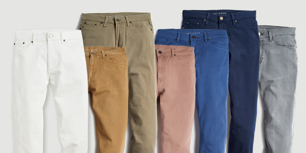 Twill Denim Pants
