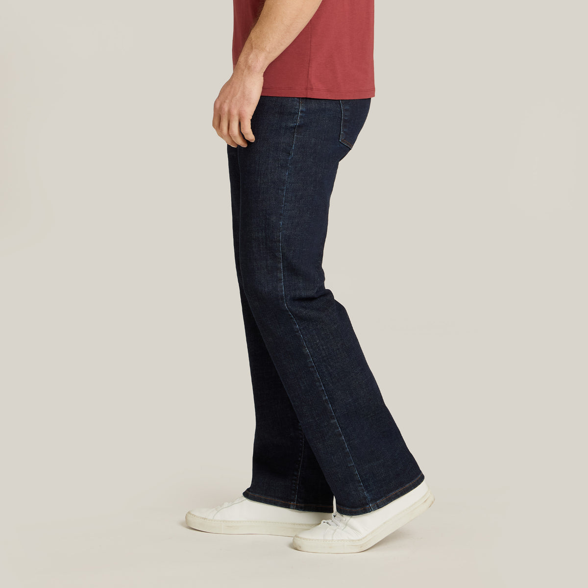 Men wearing Azul oscuro Straight Wooster Jeans