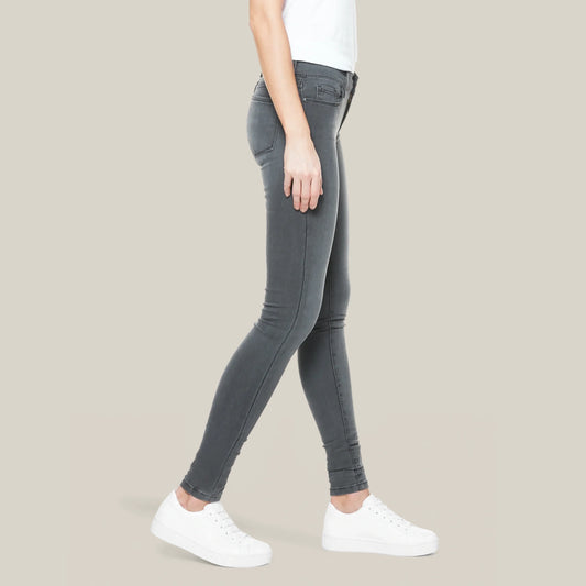 Orchard Mid Rise Skinny Jeans Medium Gray Mid Rise Skinny jeans