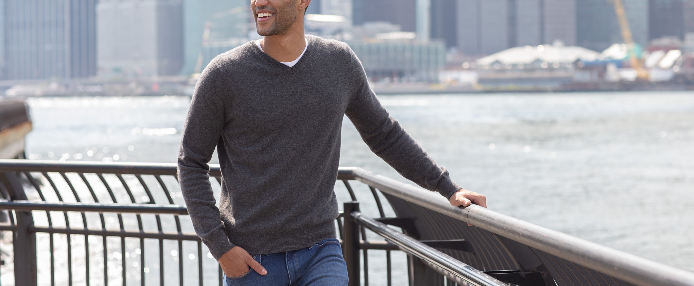 Mott and Bow men's sweater review.