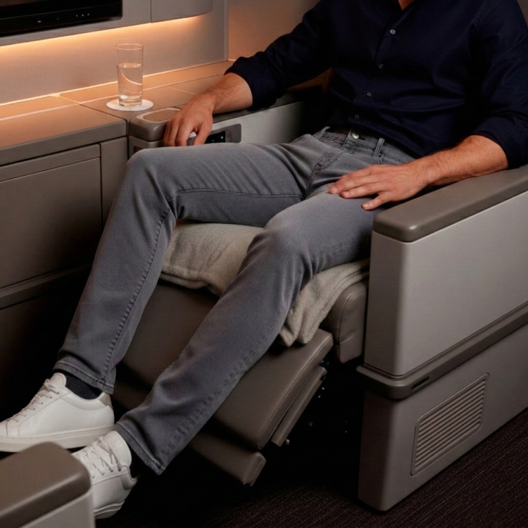 Men wearing Light Gray Slim Stone Jeans