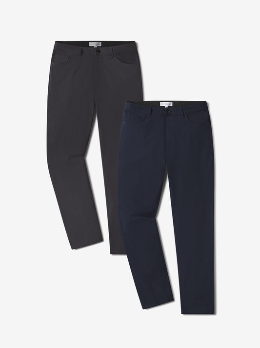 5 Pocket Travel Pants 2-Pack  Travel pants