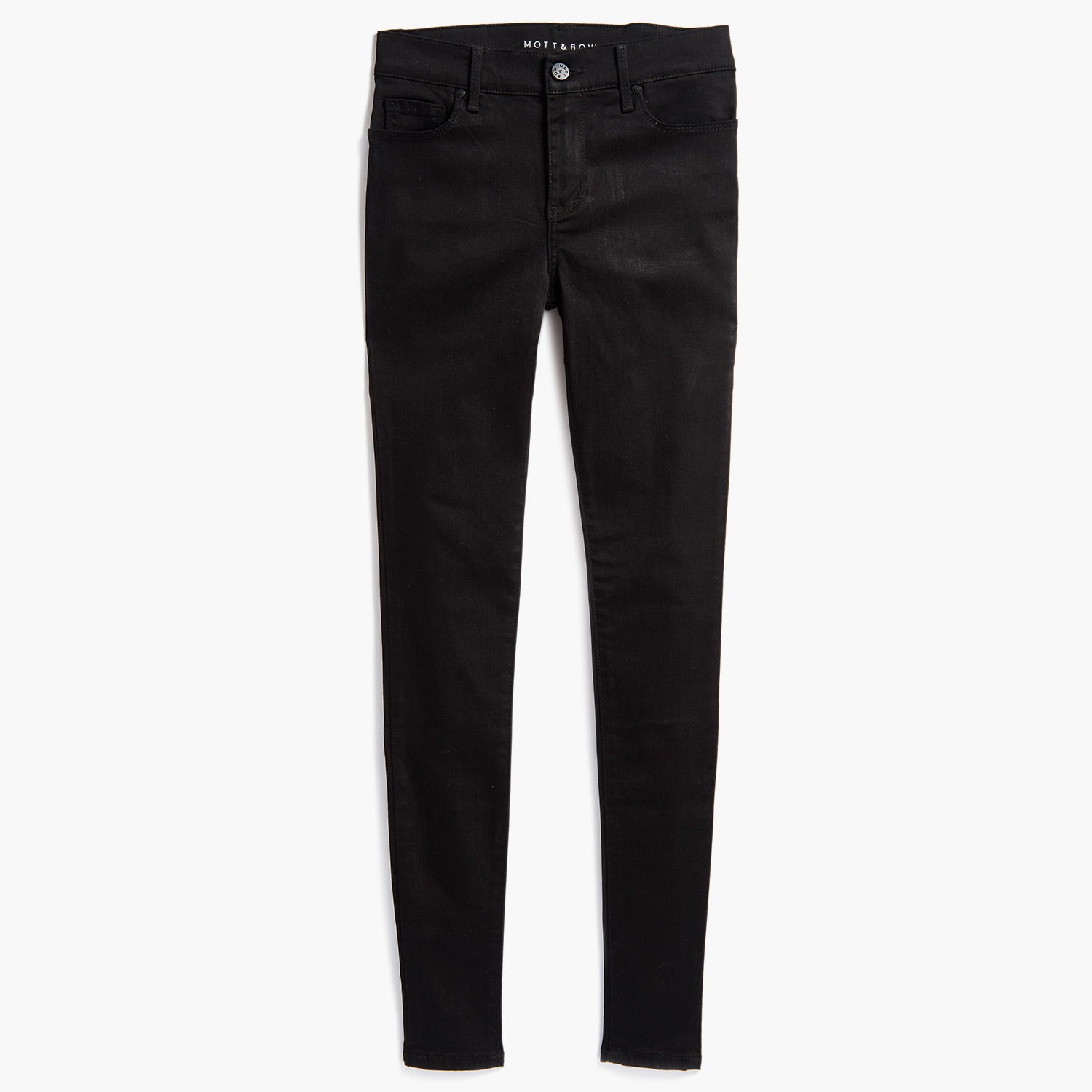 Baron Boutique Womens Mid Rise Skinny Pants